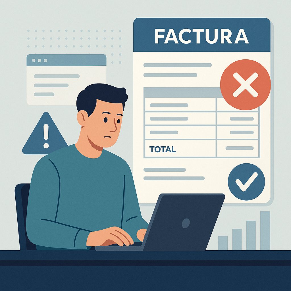 Estrategias para disminuir errores en la emisión de facturas electróni
